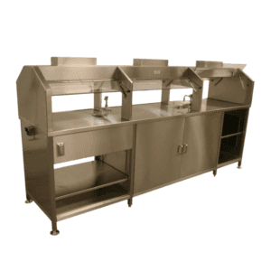 TBJ Multi-user Backdraft Workstation  Model 30-120 BD-SE