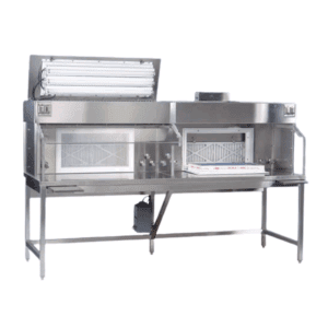 TBJ Semi-Enclosed Dual User Backdraft Workstation  Model 30-90 BD-SE-DU